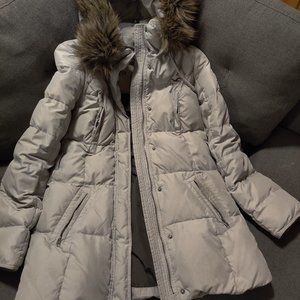 Hollister Long Winter Puffer Down Parka